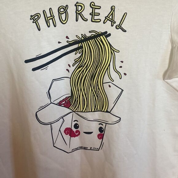 Girls graphic T “pho real” size large (11-12yearsold) - Picture 2 of 10